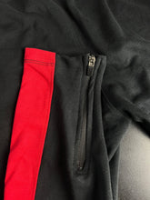 Load image into Gallery viewer, Black Red Panal Trouser