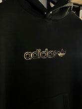 Load image into Gallery viewer, Adidas Gold Black Oversized Hoodie