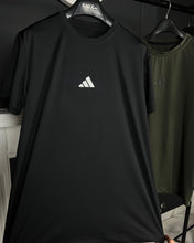 Load image into Gallery viewer, Imported Dry-Fit Airflow Adidas Black Tee