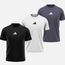 Load image into Gallery viewer, Adidas 2.0 Pack of 3 Quick Dry T-Shirt