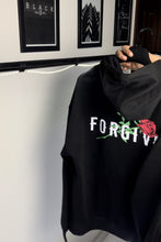 Load image into Gallery viewer, Forgive Black Oversized Hoodie