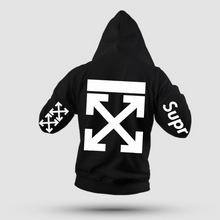 Load image into Gallery viewer, Off-Supreme Black Hoodie