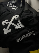 Load image into Gallery viewer, Off-Supreme Black Hoodie