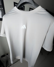 Load image into Gallery viewer, Imported Dry-Fit Airflow Adidas White Tee
