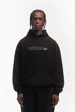 Load image into Gallery viewer, Adidas Gold Black Oversized Hoodie