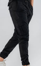 Load image into Gallery viewer, 6 Pocket Cargo Trouser Black