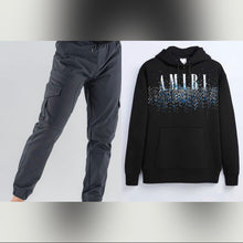 Load image into Gallery viewer, ROSES Black Hoodie