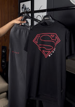 Load image into Gallery viewer, Imported Dry-Fit Airflow Super Black Tee