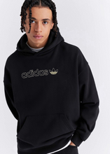Load image into Gallery viewer, Adidas Gold Black Oversized Hoodie