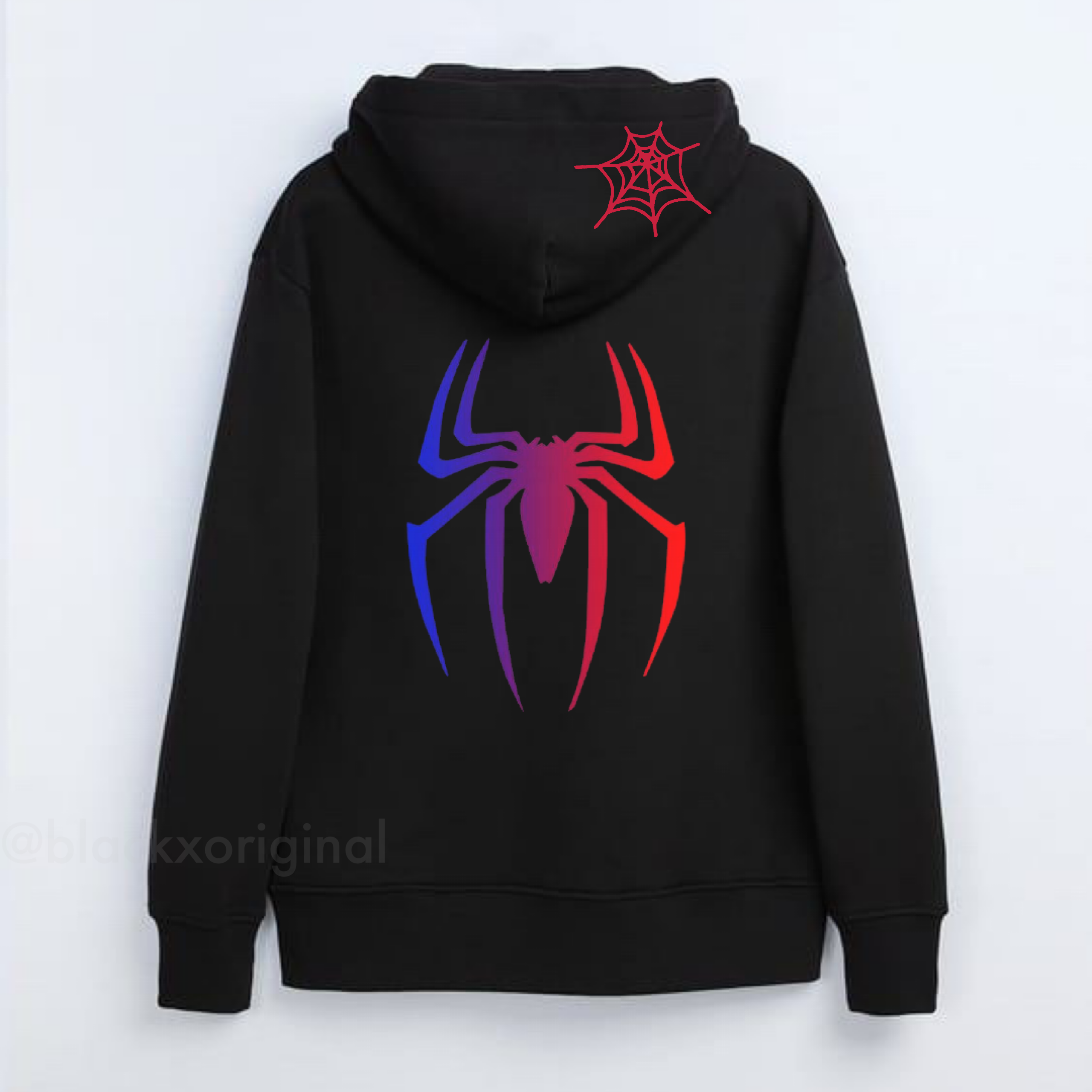 Spiderman black hoodie Clearance
