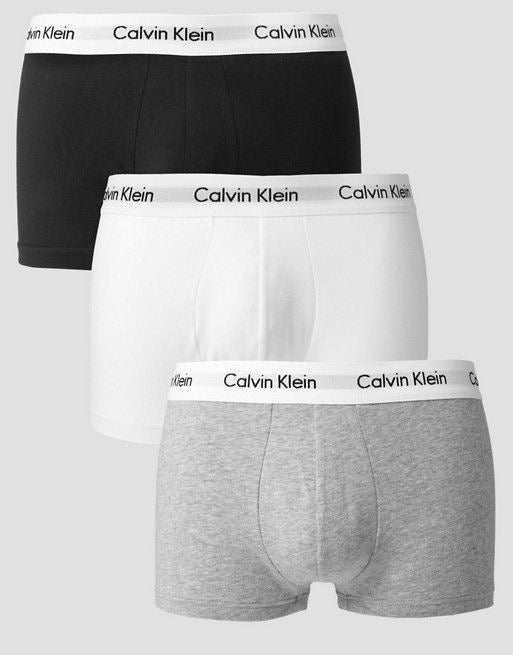 Calvin Premium Stretch Boxer Pack of 3 Calvin Klein Boxers BLACK X