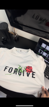 Load image into Gallery viewer, Forgive White Tee