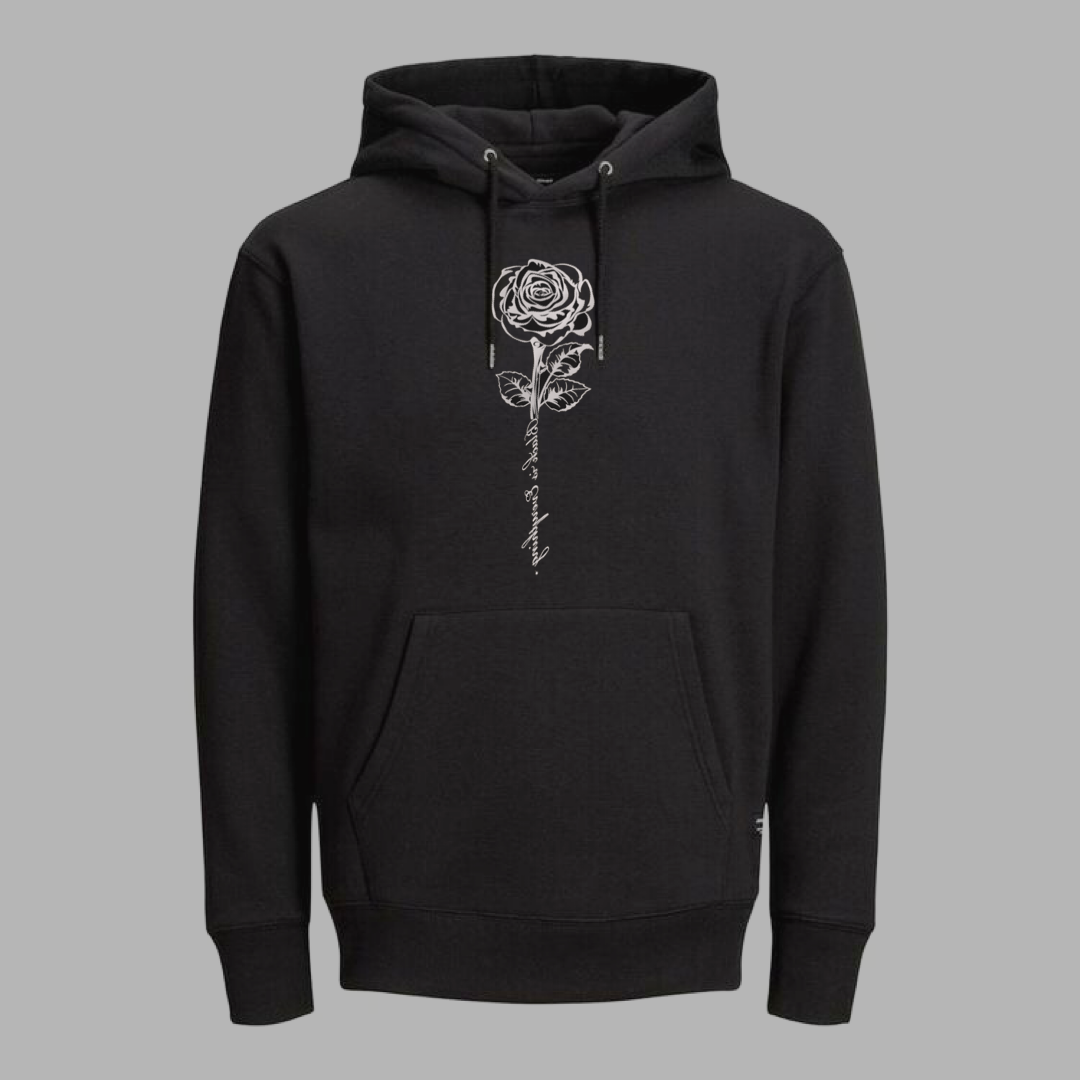 ROSES Black Hoodie