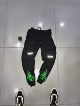 Load image into Gallery viewer, Neon Fire Trouser