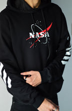 Load image into Gallery viewer, Nasa Moon Black Hoodie