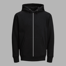 Load image into Gallery viewer, Piping Reflective Black Hoodie