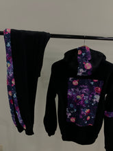 Load image into Gallery viewer, Galaxy Black Hoodie Tracksuit