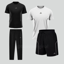 Load image into Gallery viewer, Adidas Metallic Complete Set Tracksuits
