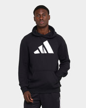 Load image into Gallery viewer, Adidas Bold Logo Black Hoodie
