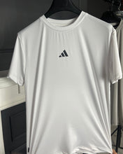 Load image into Gallery viewer, Imported Dry-Fit Airflow Adidas White Tee
