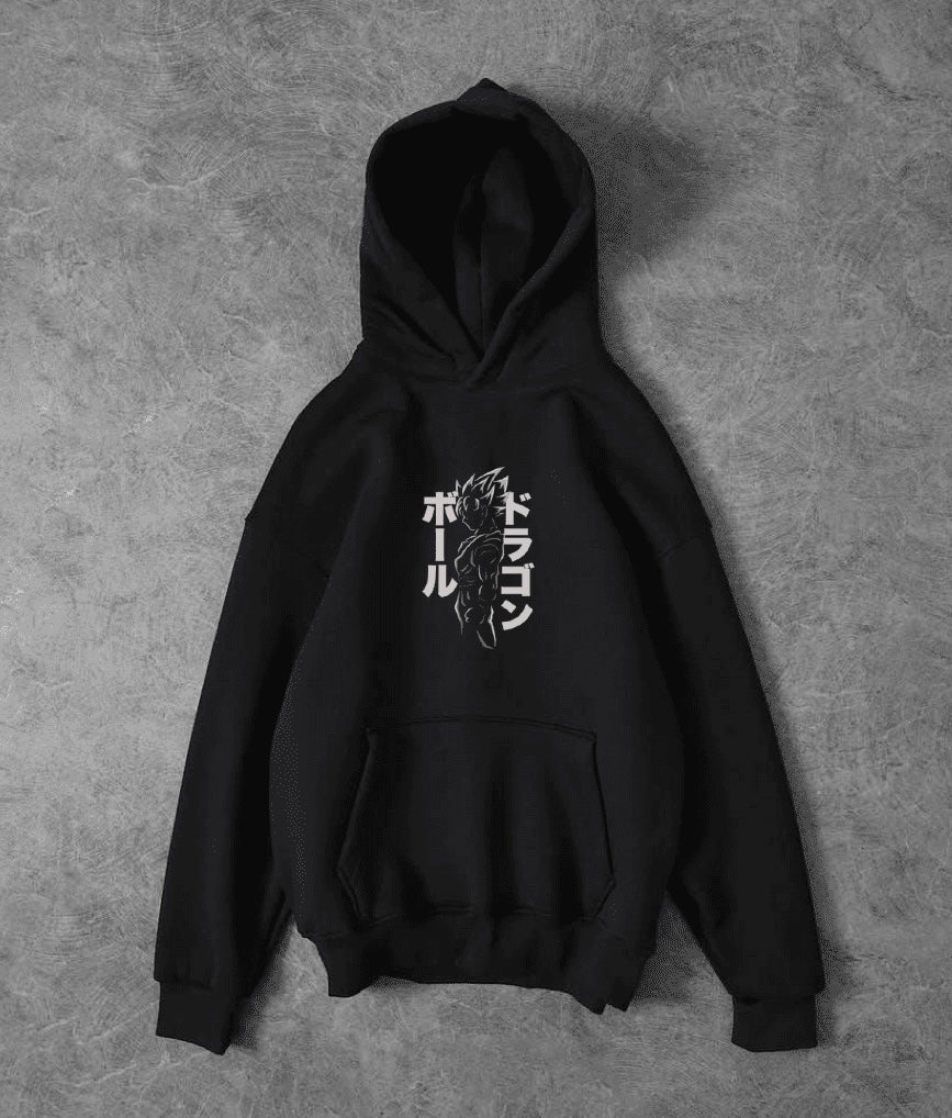 Saiyan Black Hoodie