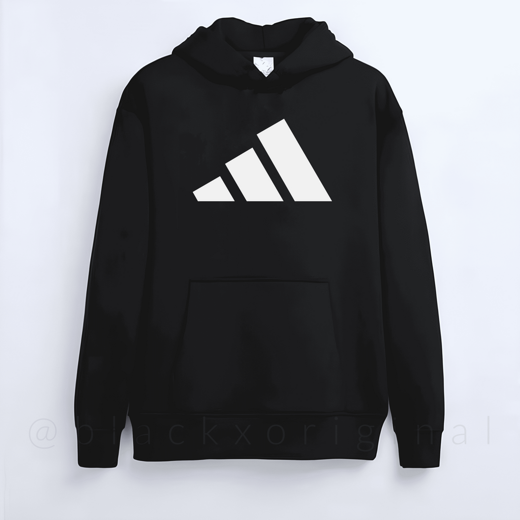 Adidas Bold Logo Black Hoodie