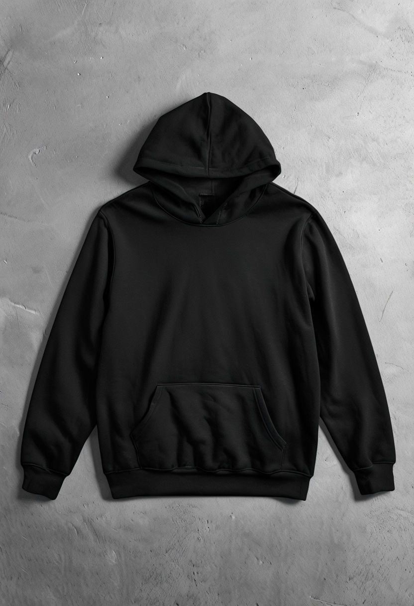 Black PullOver Hoodie