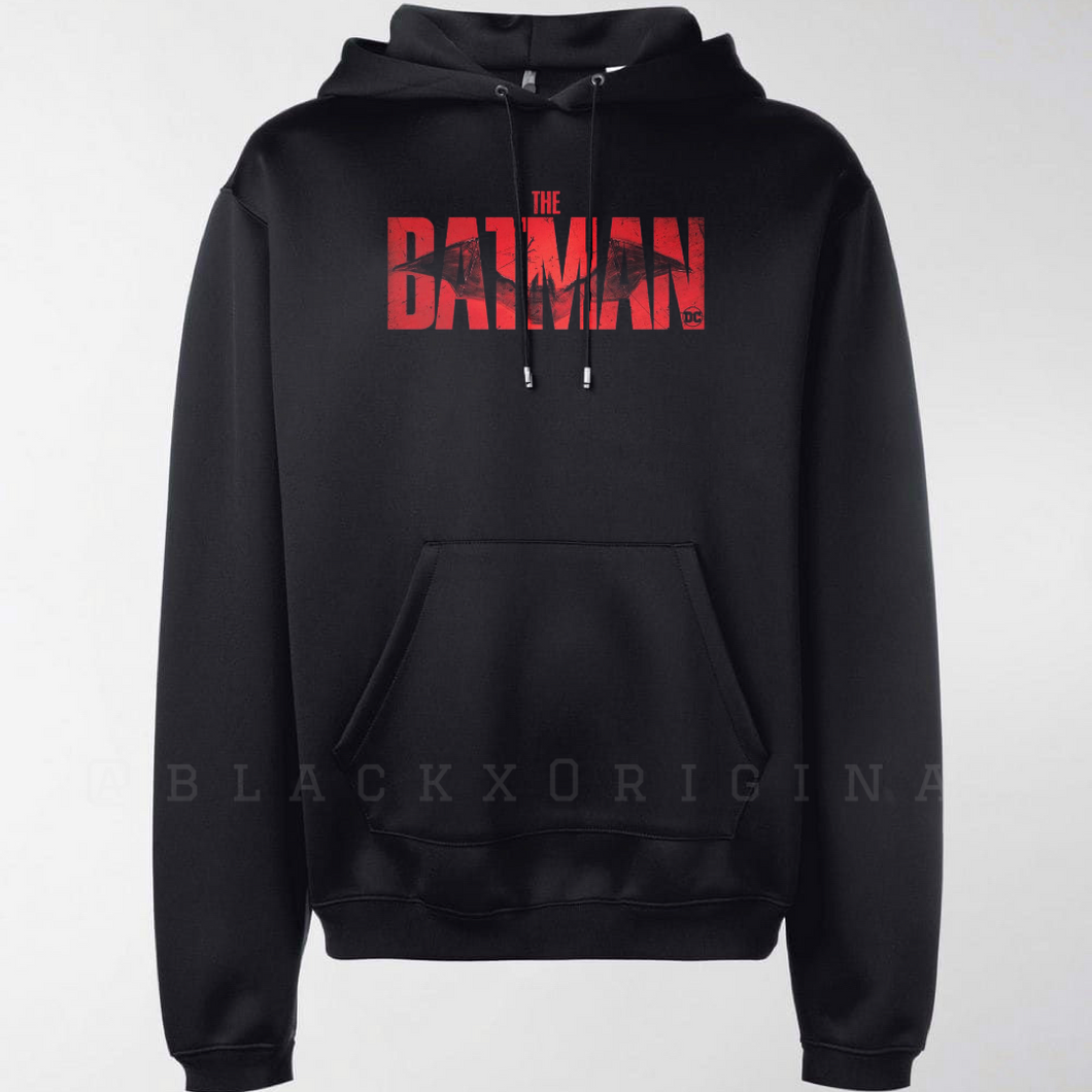 Batman 2.0 Black Poly Fleece Hoodie