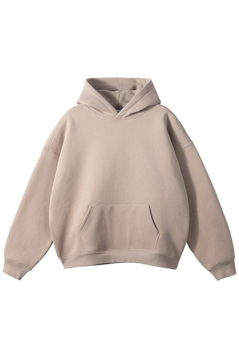 Beige PullOver Hoodie