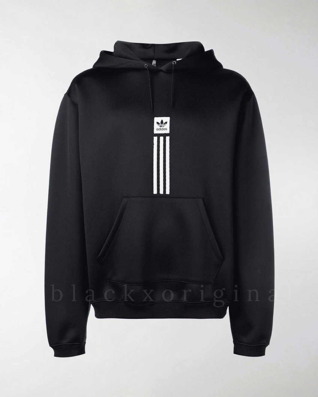 Adidas Strips Black QuickDry Hoodie