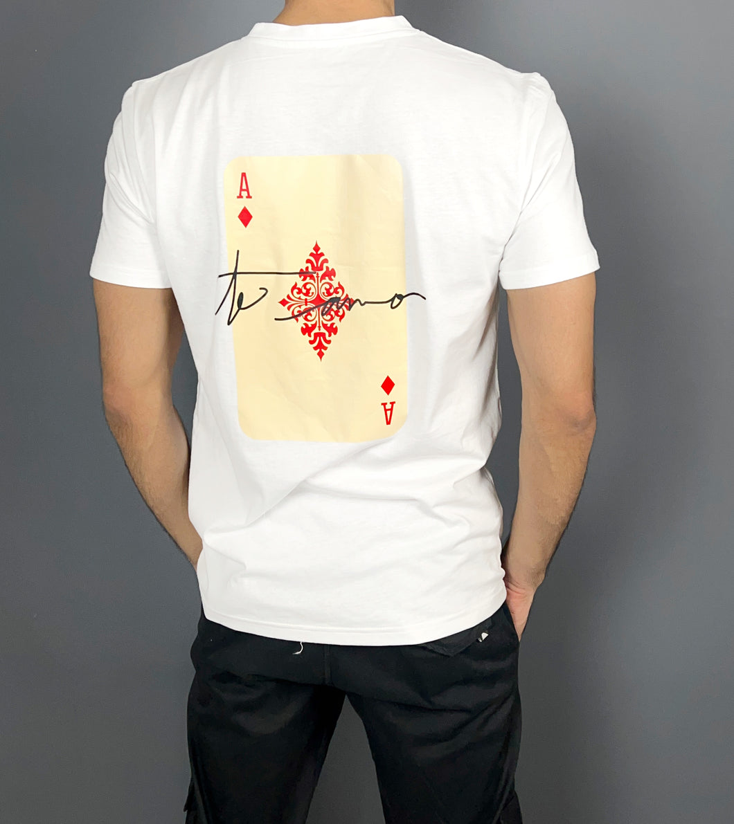 Ace White Tee