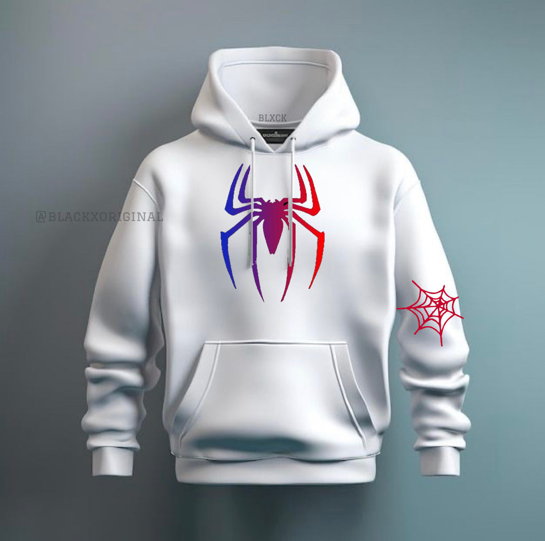 Spider-Man White Hoodie