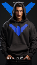 Load image into Gallery viewer, Nightwing Black Hoodie
