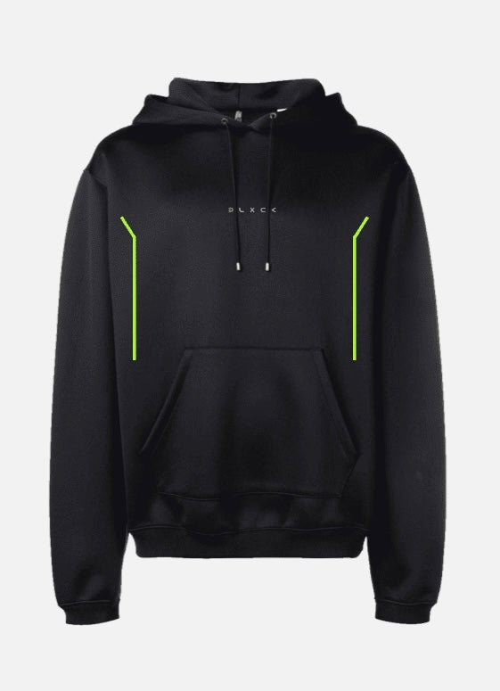 Neon Black QuickDry Hoodie