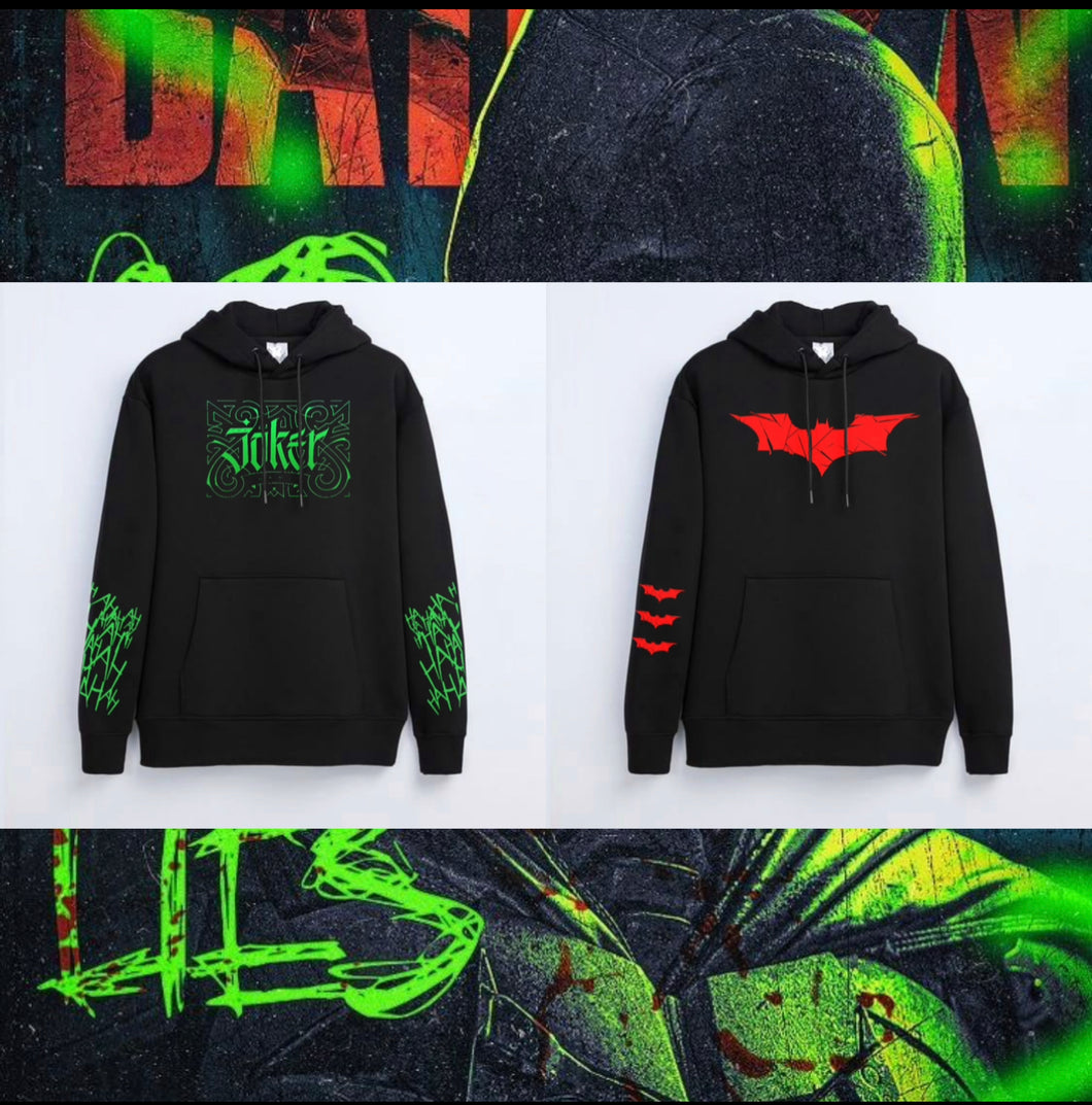 Batman vs Joker Hoodies