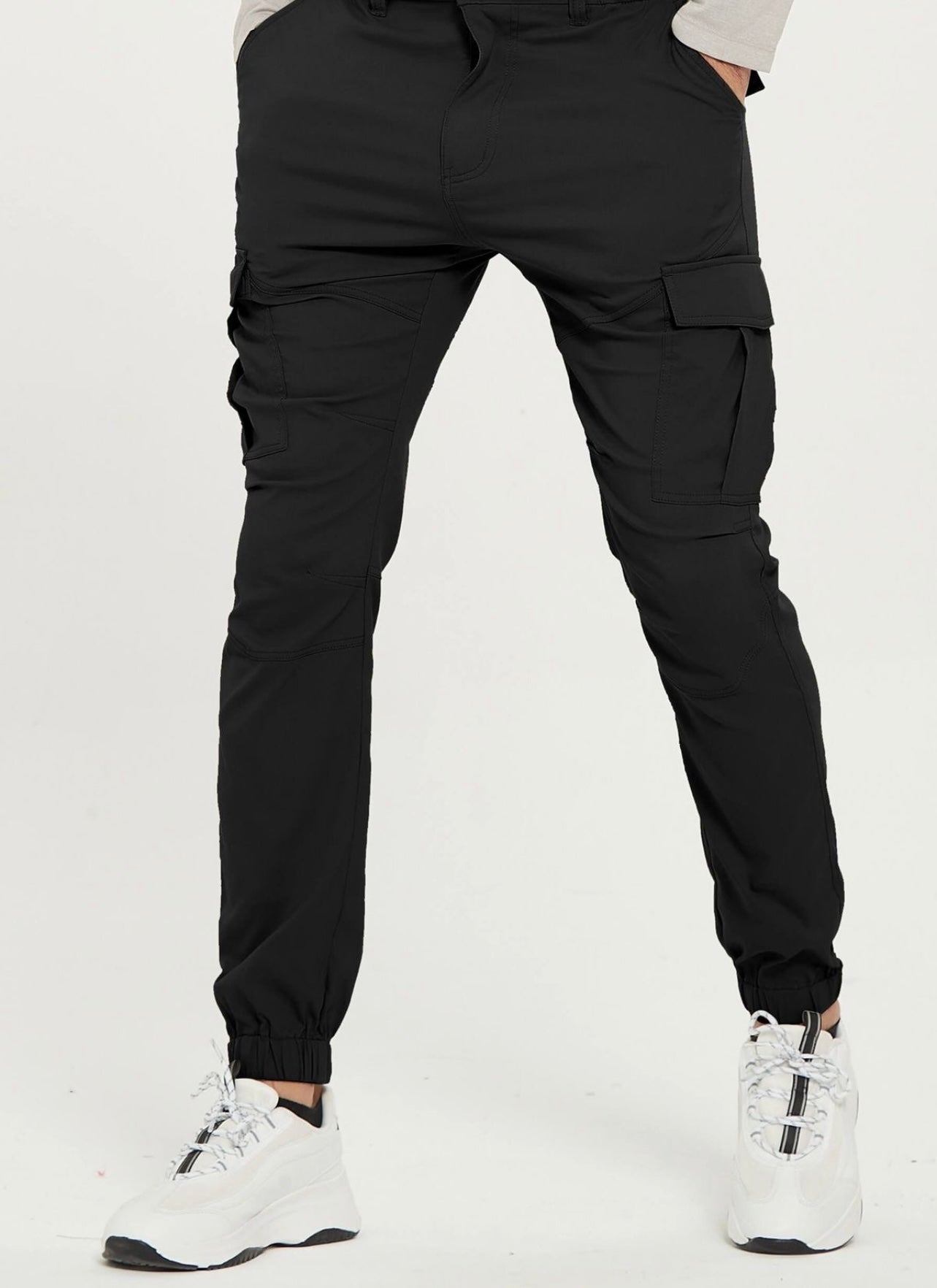 6 Pocket Cargo Trouser Black | Durable construction | Functional ...