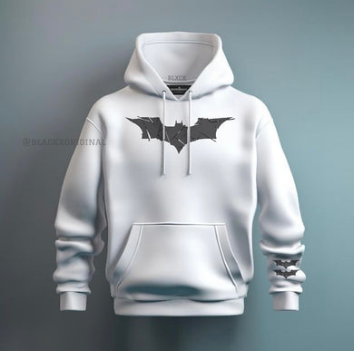 Batman White Hoodie