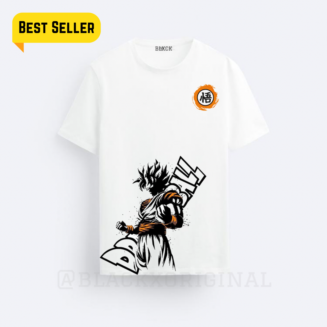 DBZ White Tee