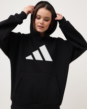 Load image into Gallery viewer, Adidas Bold Logo White Hoodie

