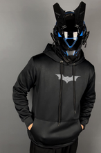 Load image into Gallery viewer, Batman Black Poly Fleece Hoodie
