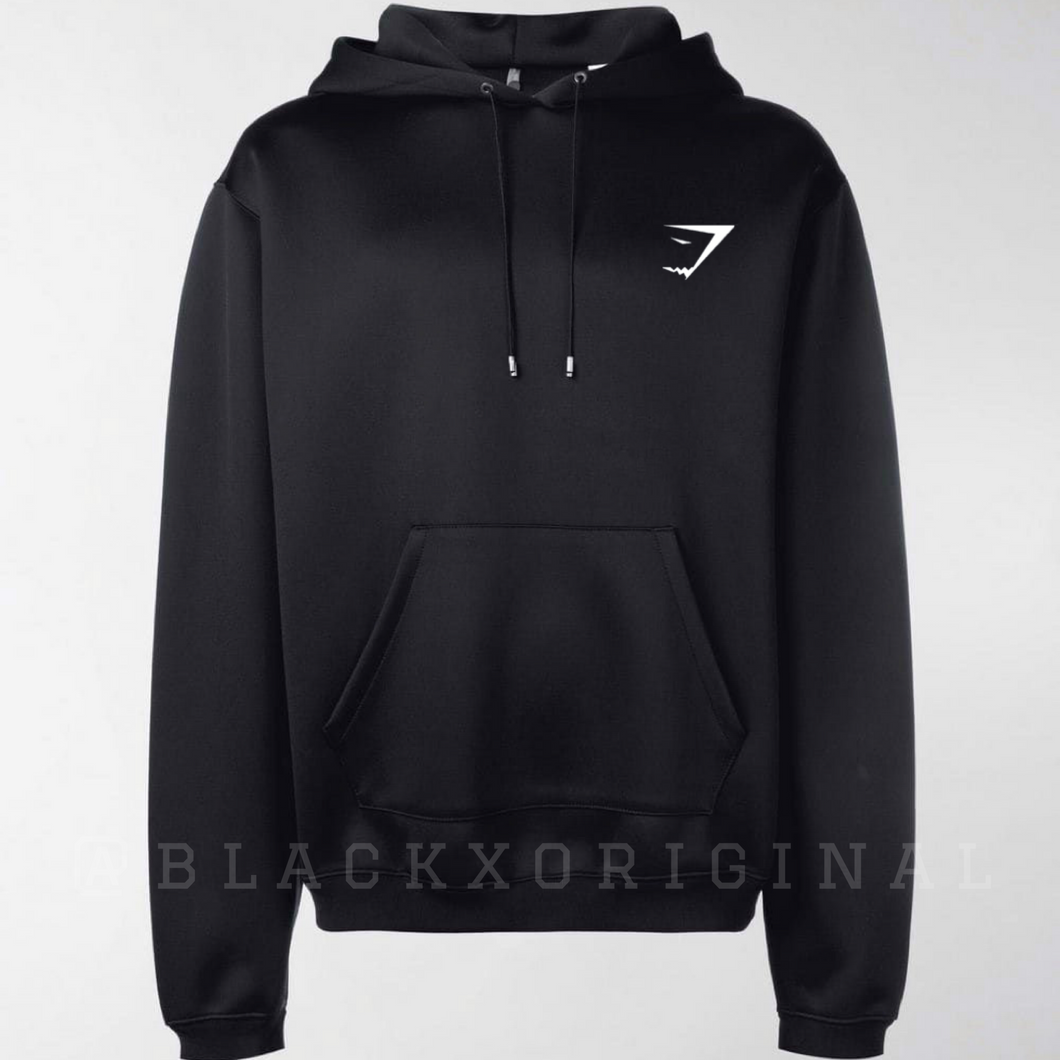 Gym Shark Black Poly Fleece Hoodie