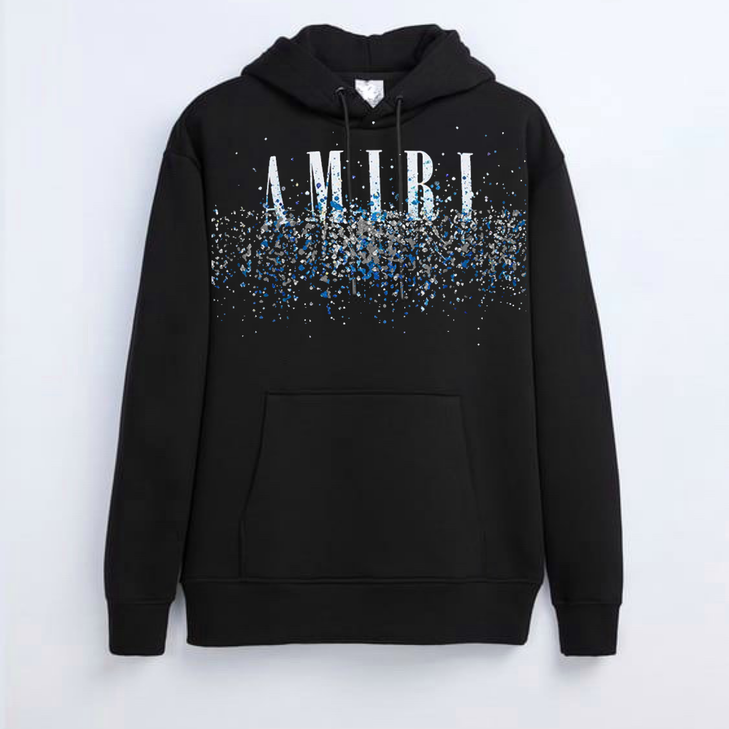 Dark Amiri Black Hoodie | Luxury Streetwear Apparel – BLACK X ORIGINAL