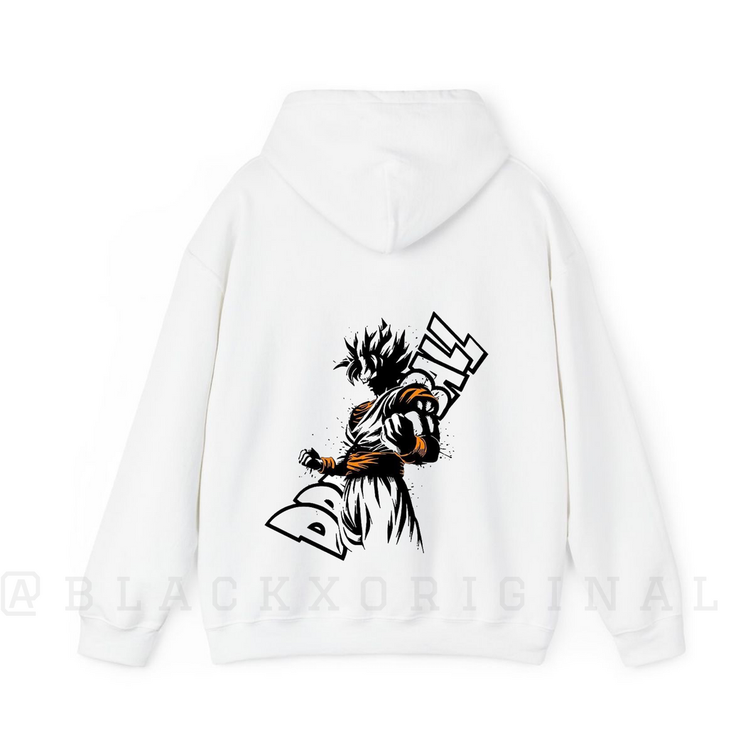 DBZ White Hoodie