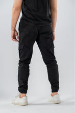 Load image into Gallery viewer, 6 Pocket Cargo Trouser Black

