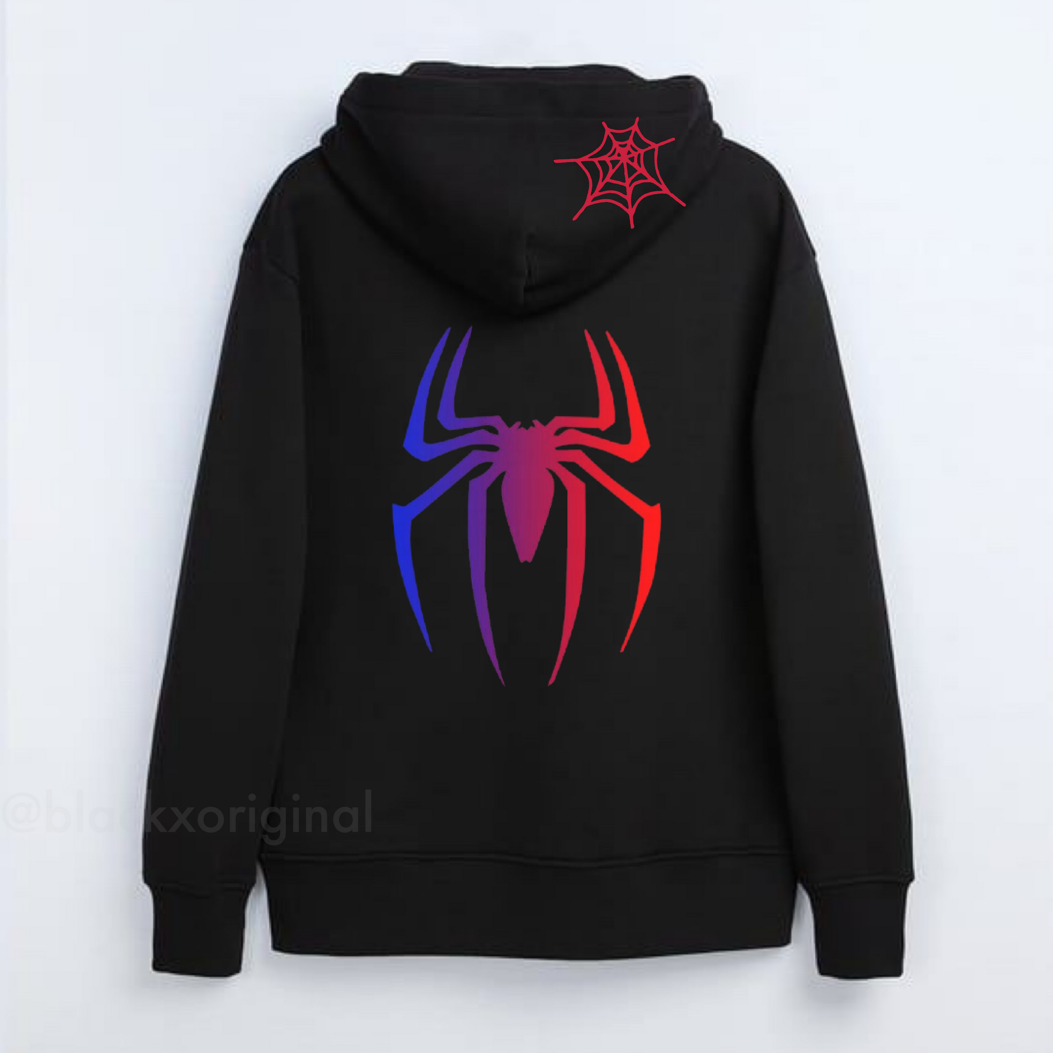 Spider man black hoodie on sale