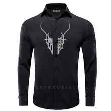 Load image into Gallery viewer, Markhor Full Black Shirt
