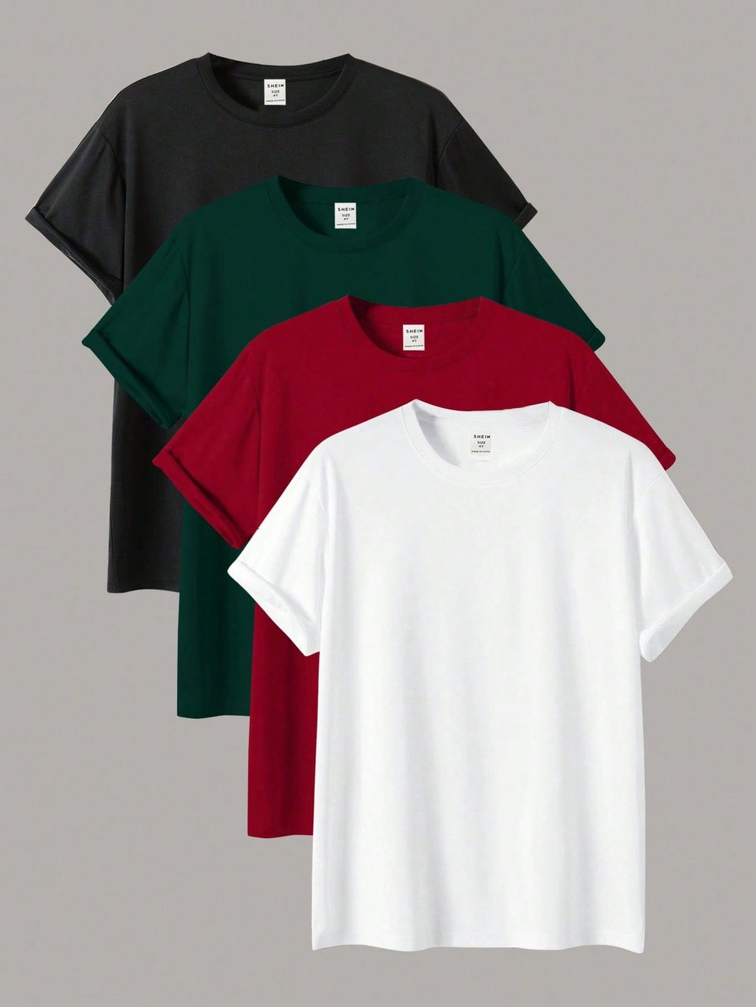 Pack of 4 Basic T-Shirt