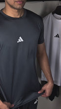 Load and play video in Gallery viewer, Adidas Grey Quick Dry Tracksuit
