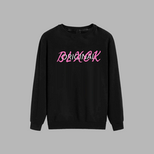 Load image into Gallery viewer, Black Multi Pink Sweater
