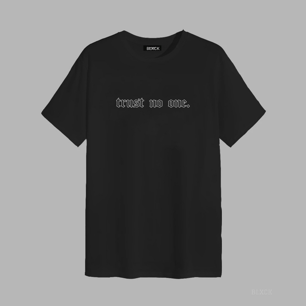 Reflective Trust No One Tee